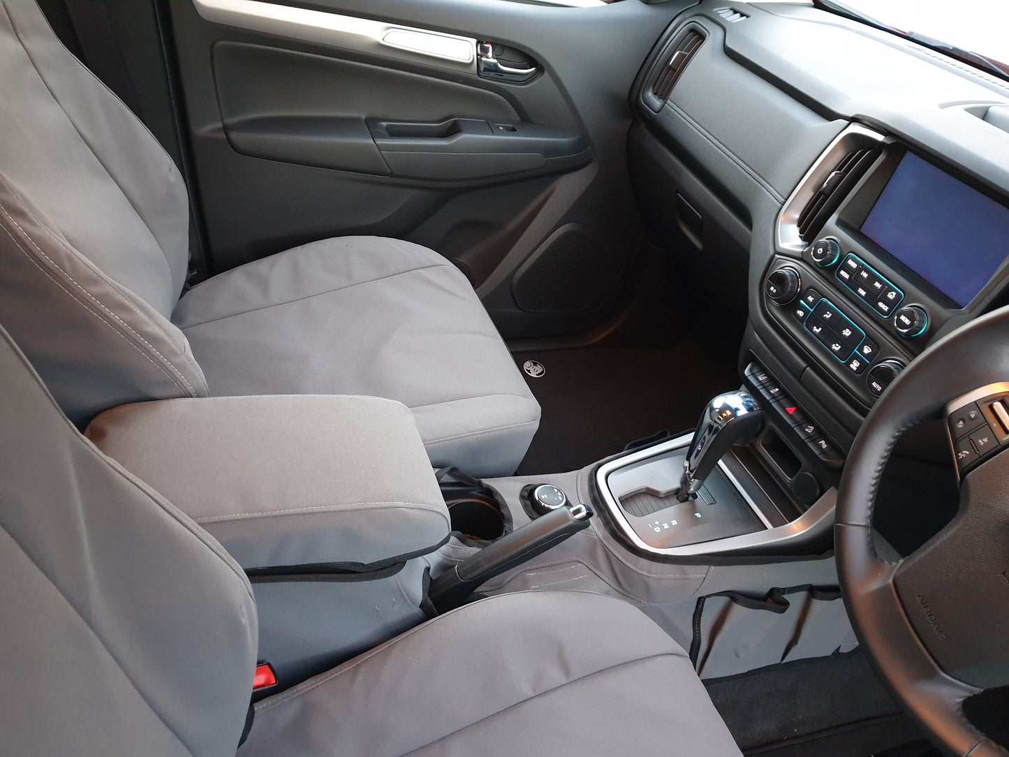 Tuffseat Canvas Seat Covers Suits Isuzu D-Max 7/2012-7/2020 MY12-18 EX/SX Single Cab