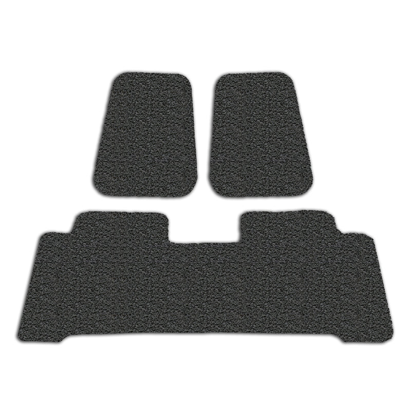 Custom Floor Mats suits Toyota Hilux Manual 8/2015-On Front & Rear Rubber Composite PVC Coil