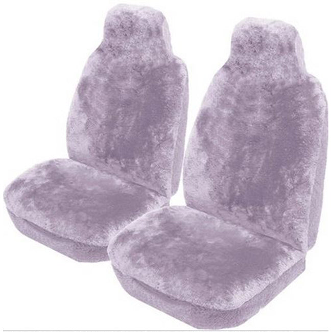 Rivergum 20mm Sheepskin Seat Covers 4 Years Warranty Pair Size 25 Deploy Safe