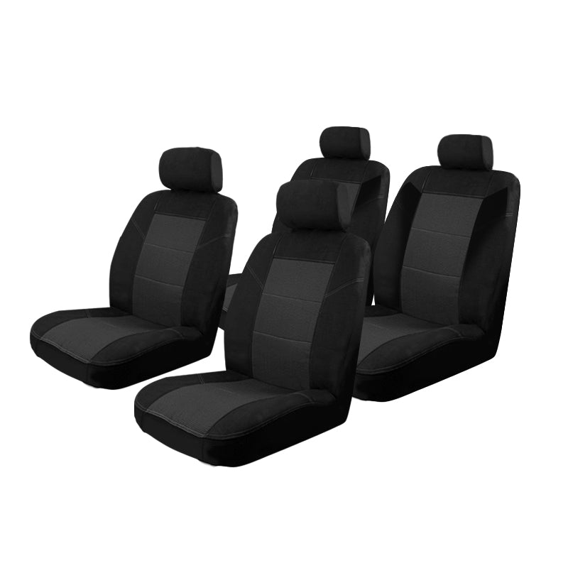 Esteem Velour Seat Covers Set Suits Volkswagen Crafter Dual Cab Van 2010 2 Rows
