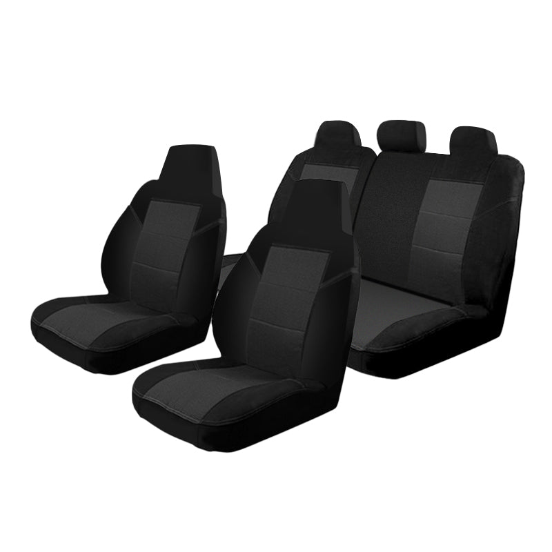 Velour Seat Covers suits Mercedes CLA200 4 Door Coupe 2/2014-On 2 Rows