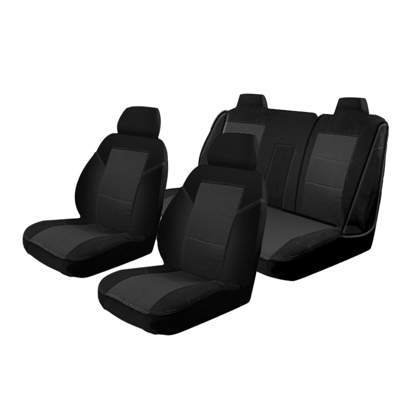 Custom Made Esteem Velour Seat Covers Suits Ford Falcon BF MKII XR6 4 Door Sedan 2007-On 2 Rows