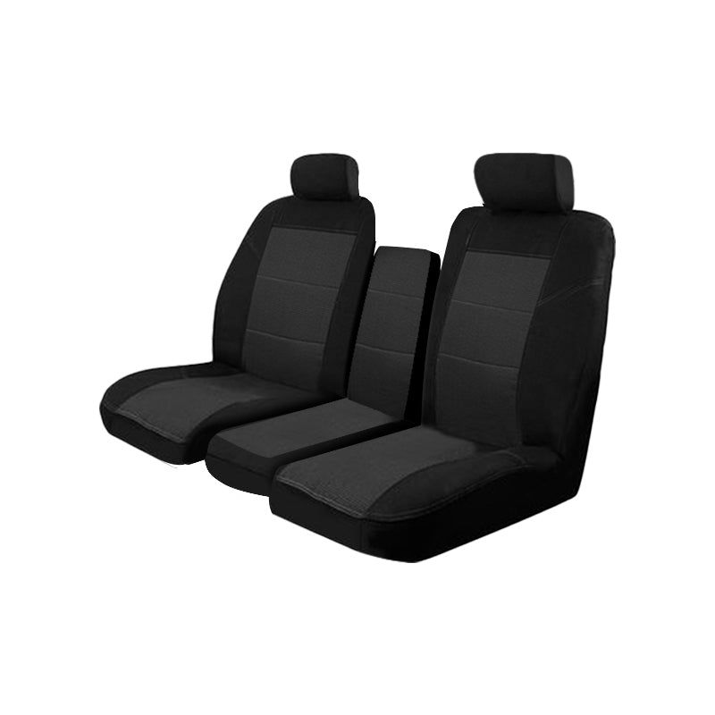 Custom Made Esteem Velour Seat Covers Suits Ford Falcon FG XL Ute 5/2008-On 1 Row
