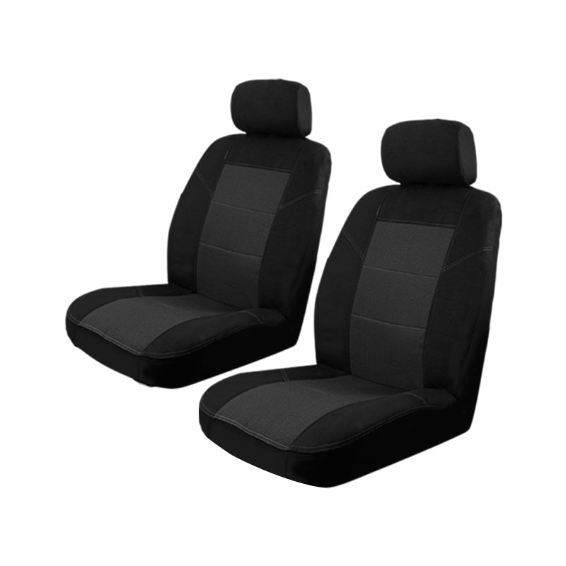 Velour Seat Covers Suits Volkswagen Golf 1C Exclusive 118TSI 2/2015-On 1 Row