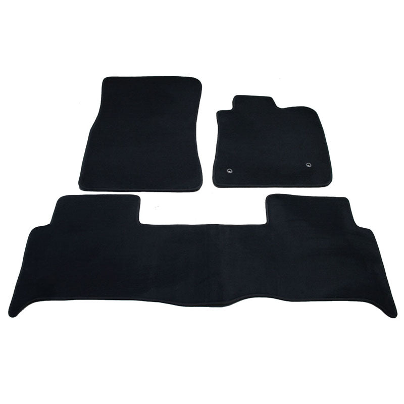 Floor Mats Suits Honda City MY12 GM6 2014-On Custom Fit Front & Rear