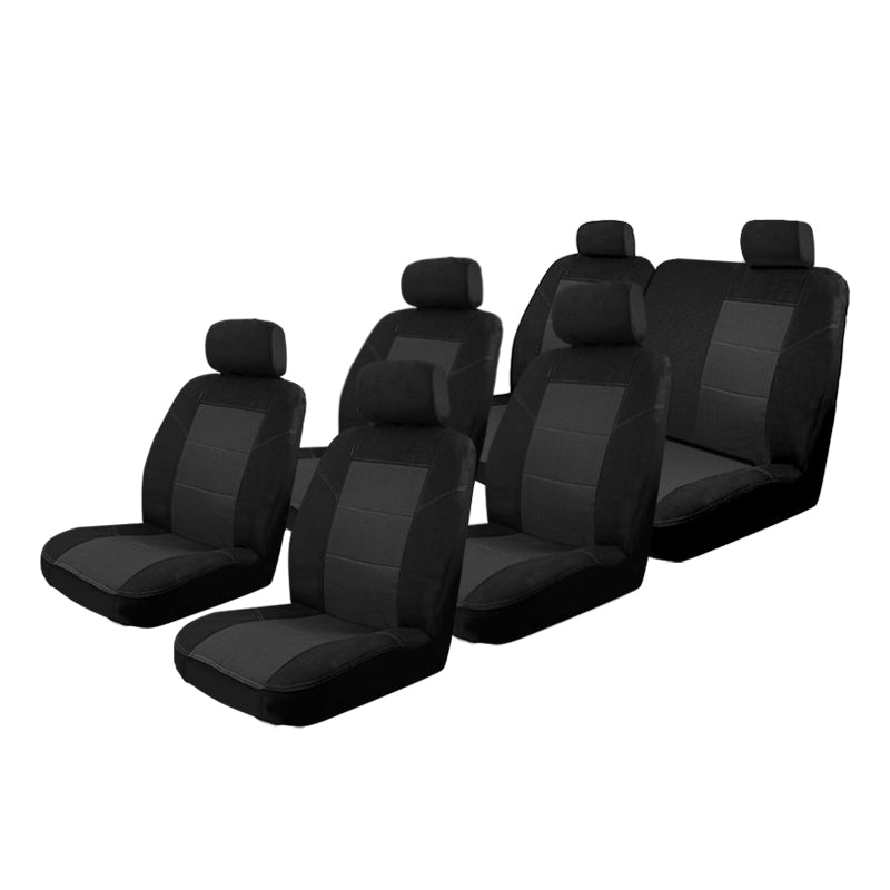 Esteem Velour Seat Covers Set Suits Hyundai Trajet Wagon 2000 3 Rows