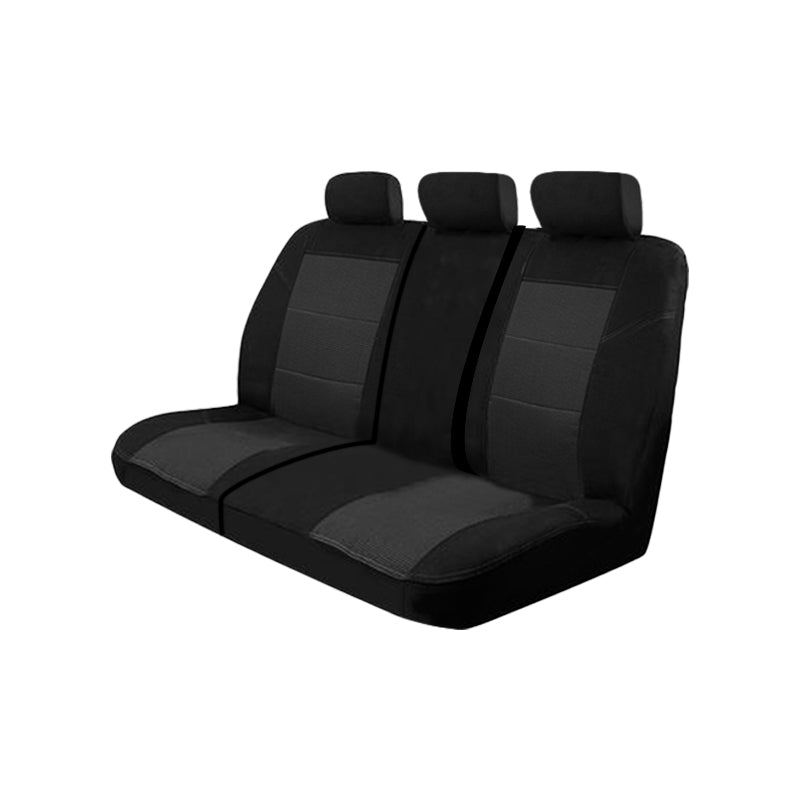 Custom Made Esteem Velour Seat Covers Iveco 50 C/18 Truck 2008-On 1 Row