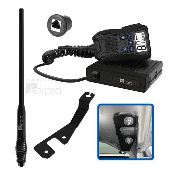 Hideaway 5W UHF CB Radio suit Ford Ranger 2022-On APFOCBH2