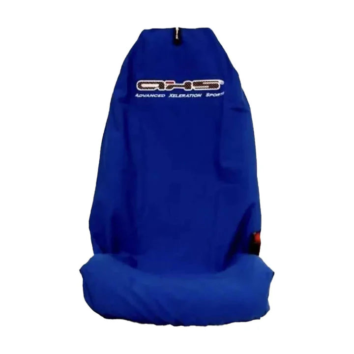 Original Embroidered AXS Front Seat Cover - Royal Blue Single AXSBLU