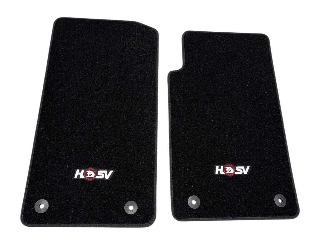 Holden HSV VE Maloo Car Floor Mats Front Pair Genuine Onyx 8/2006-4/2013 NSV-B06-120501NY