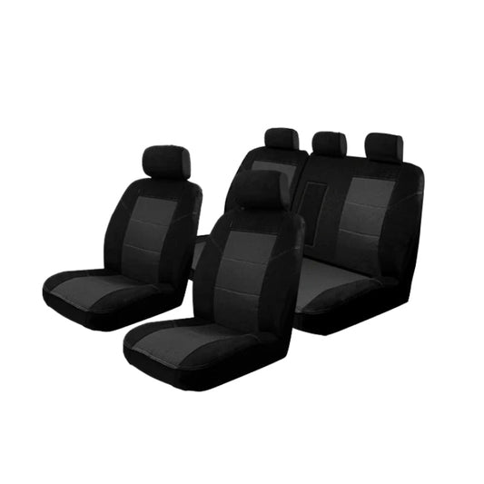 Custom Made Esteem Velour Seat Covers Suits Ford Everest Next-Gen Ambiente 7/2022-On 2 Rows