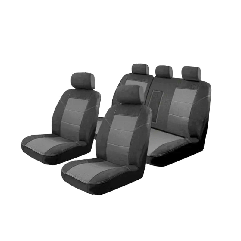 Custom Made Esteem Velour Seat Covers Suits Ford Everest Next-Gen Ambiente 7/2022-On 2 Rows