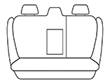 Custom Made Esteem Velour Seat Covers Suits Kia K4 CL4m S / Sport / Sport + / GT-Line Sedan 9/2024-On 2 Rows