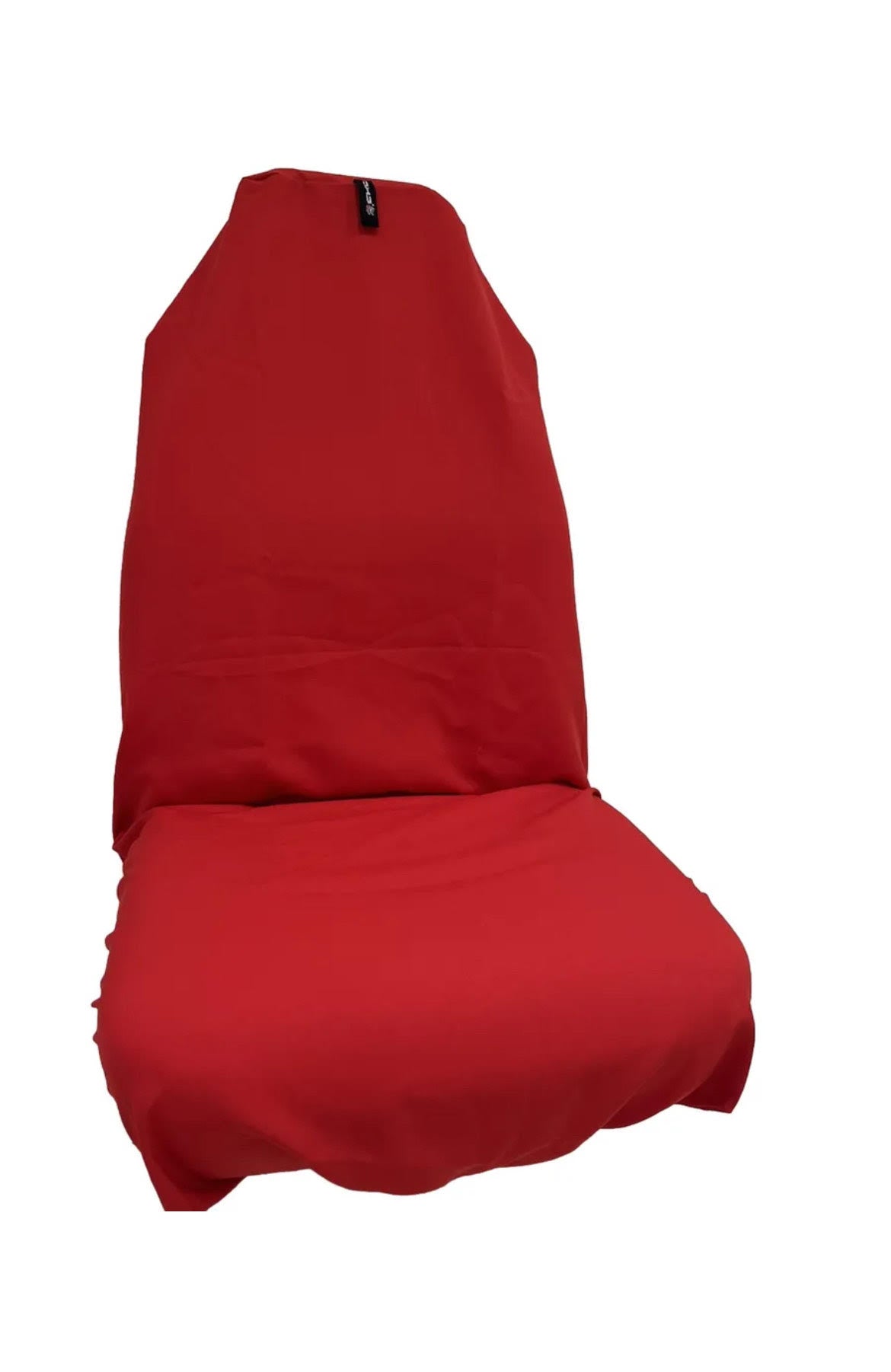 Original No Logo AXS Front Seat Cover - Red Single AXSRED-Plain