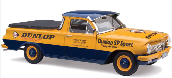 1:18 Classic Carlectables Holden EH Utility – Dunlop Radial Collection Release No.1 18847