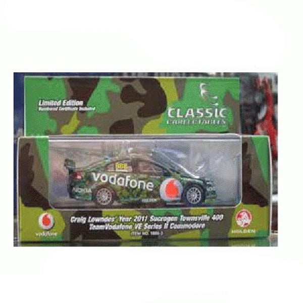 1:43 Classic Carlectables Sucrogen Jamie Whincup 2010 Townsville Camo Livery 1088-1