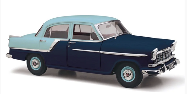 1:18 Classic Carlectables Holden FC Special Cambridge Blue over Teal Blue 18800