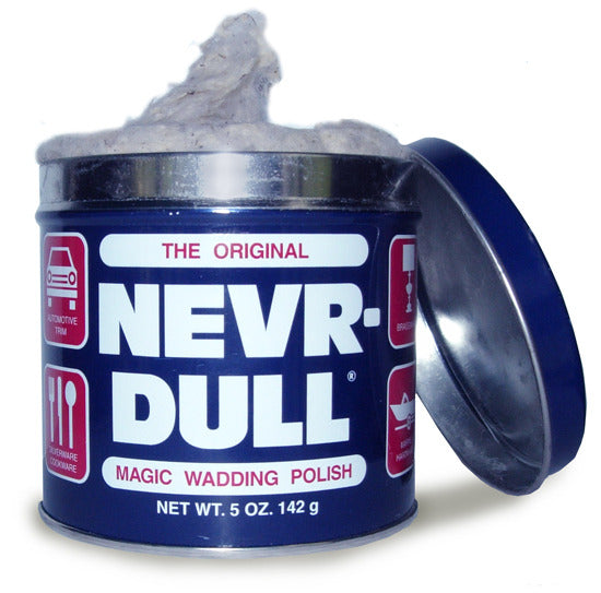 Eagle One Never Nevr Dull Magic Cotton Cloth Wadding Metal Polish 142g NEVERDULL