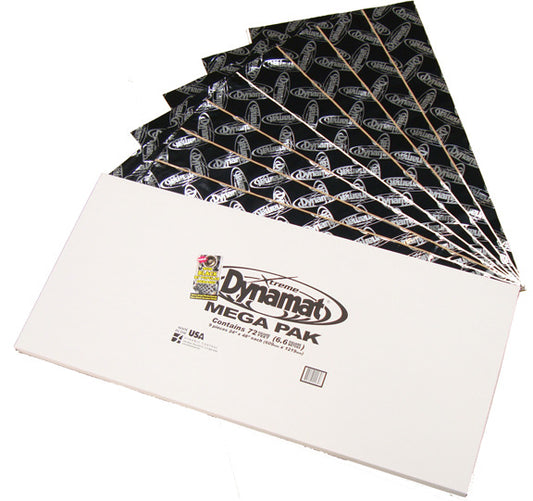 Dynamat Xtreme Mega Pack Peel & Stick 9 x 609mm x 1219mm 6.68Sqm 10465