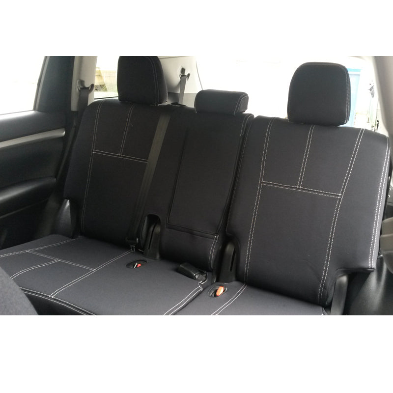 Wet Seat Neoprene Seat Covers Suits Isuzu D-Max MY12-14 EX/SX Dual Cab Ute 7/2012-8/2014