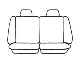 Custom Made Esteem Velour Seat Covers Suits Mitsubishi Pajero GLS V6 Wagon 1996 3 Rows