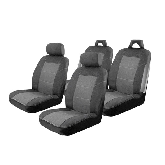 Esteem Velour Seat Covers Set Suits Mitsubishi Pajero NS Wagon 2007 2 Rows