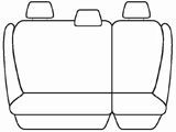 Esteem Velour Seat Covers Set Suits Mitsubishi Pajero SWB 2 Door Wagon 9/2007-On 2 Rows