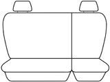 Custom Made Esteem Velour Seat Covers Suits Nissan Navara D40 MY12 ST Dual Cab 2/2012-2/2015 2 Rows