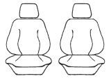 Custom Made Esteem Velour Seat Covers Suits Nissan NX/NX-R Coupe 1991-1993 2 Rows
