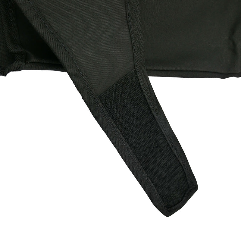 Black Duck Canvas Black Seat Covers Suits Nissan Navara D40 ST-X Dual Cab 5/2010-11/2011
