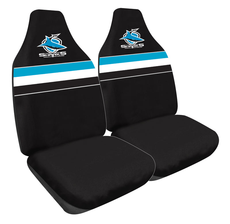 NRL Seat Covers Cronulla Sharks One Pair MHNRLSHA60