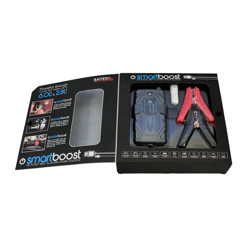 SmartBoost Super Mini Booster 12 Volt Jump Start Battery Power Pack JSM01