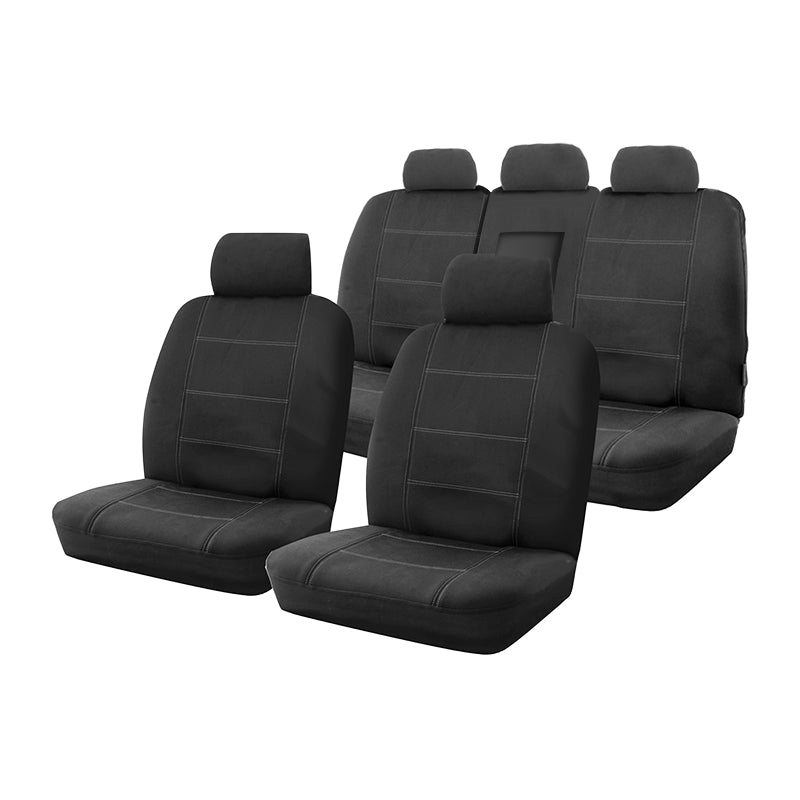 Seat Covers Wet N Wild Neoprene Suits Mitsubishi Outlander 11/2012-7/2021 Deploy Safe Two Rows