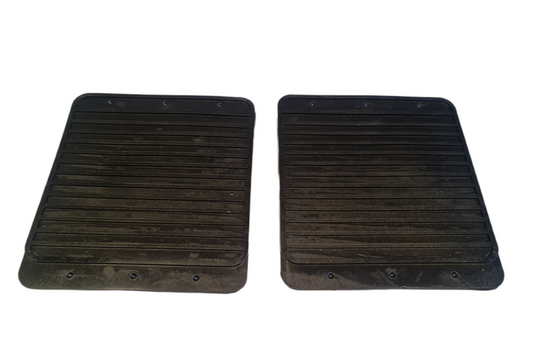 Universal Rubber Trailer Mudflaps One Pair 210m H x 190mm  UMF3