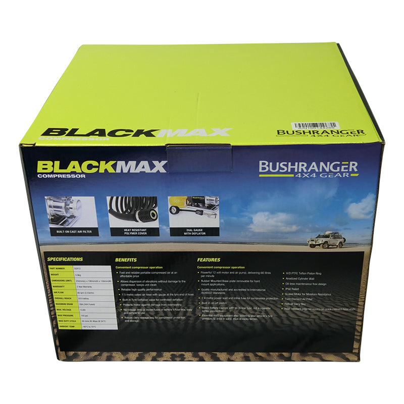 Bushranger 12V Black Max Air Compressor 55X12