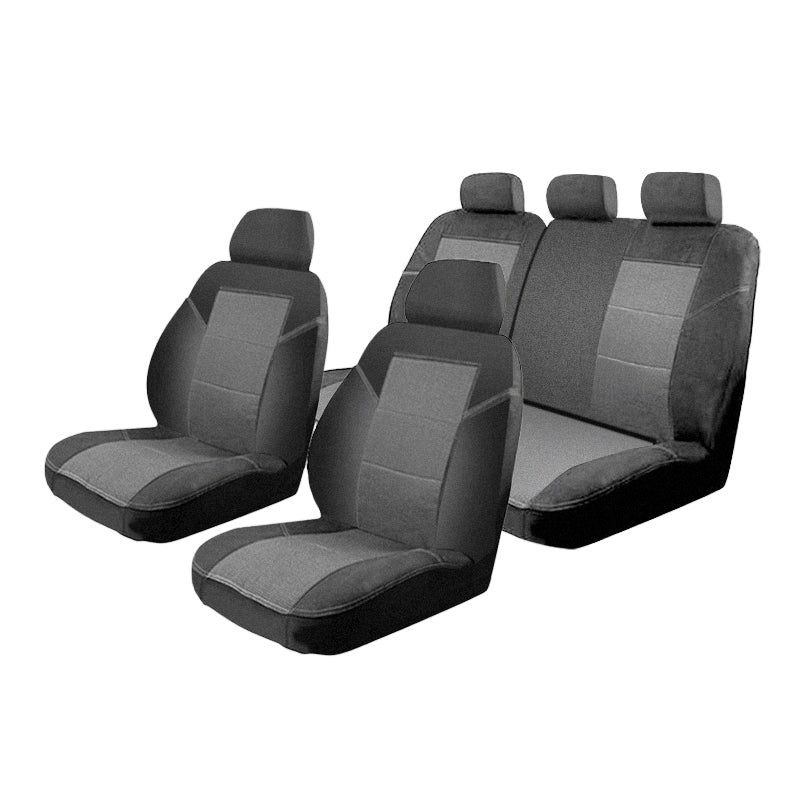 Velour Seat Covers Suits Ford Fiesta WZ ST 2 Door Hatch 8/2013-On 2 Rows