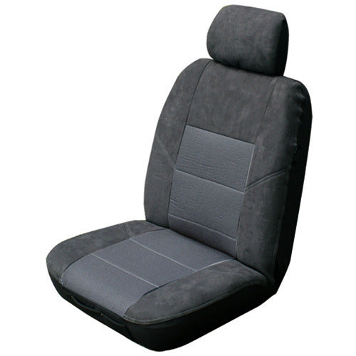 Velour Seat Covers Set Suits Holden Colorado RG LX / LT Crew Cab 11/2013-10/2014 2 Rows