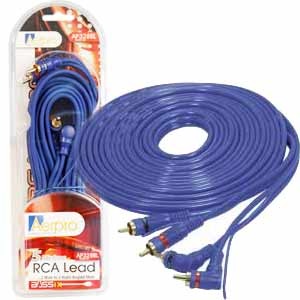RCA Leads 5 Metre 2 Into 2 Cables AP328
