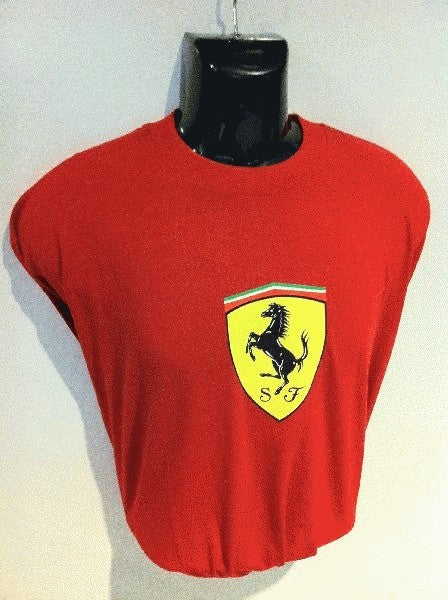 Genuine Ferrari Scudetto Red T-Shirt X-Large XL
