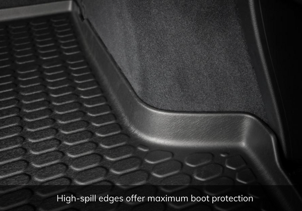 Custom Moulded Rubber Boot Liner suits Toyota Prado 120 Series 2/2003-9/2009 3rd Row Cargo Mat