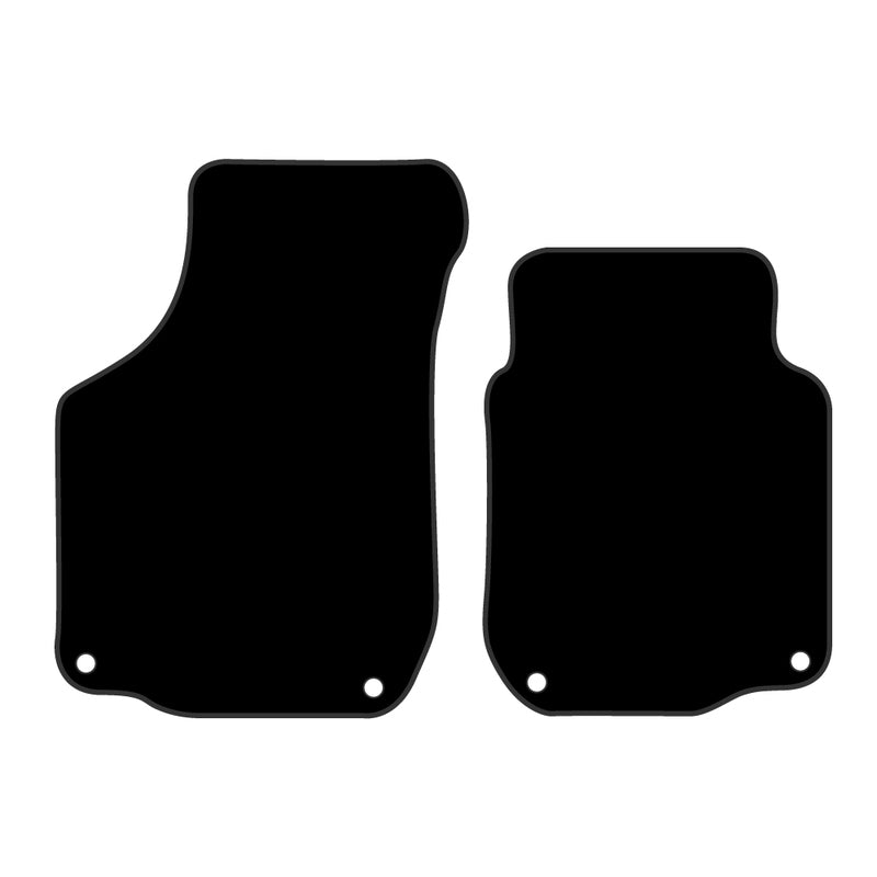 Tailor Made Floor Mats Suits Volkswagen VW Beetle 2000-2013 Custom Fit Front Pair Round Clips VW012-2