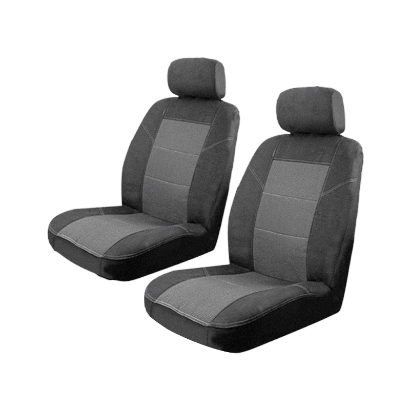 Velour Seat Covers Suits Volkswagen Golf 1C Exclusive 118TSI 2/2015-On 1 Row