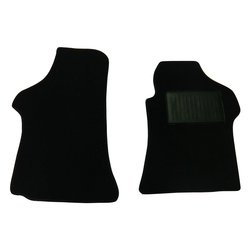 Tailor Made Floor Mats Suits Hyundai iLoad 2007-On Custom Front Mat 2-piece Black HY027-01BK