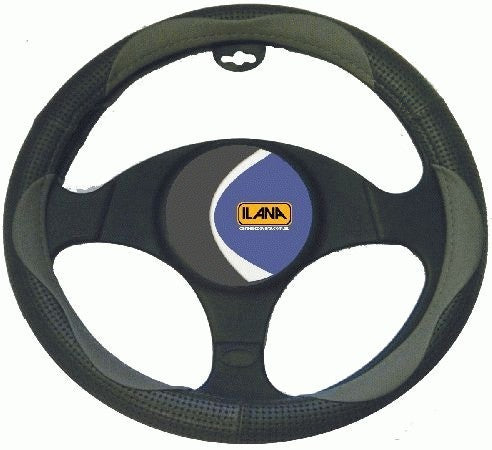 Xtreme Steering Wheel Cover Medium Size Charcoal 15 Inch 390mm