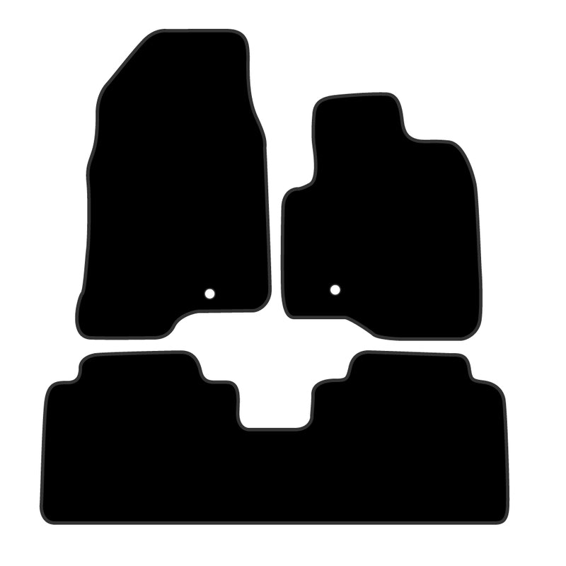 Tailor Made Floor Mats Suits Holden Captiva (all models) 9/2006-12/2018 Custom Fit Front & Rear