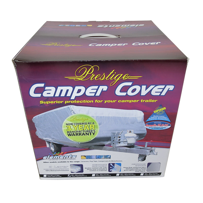 Prestige Camper Trailer Cover to 10Ft-12Ft/3.1M-3.7M Waterproof Campervan Van CCT12