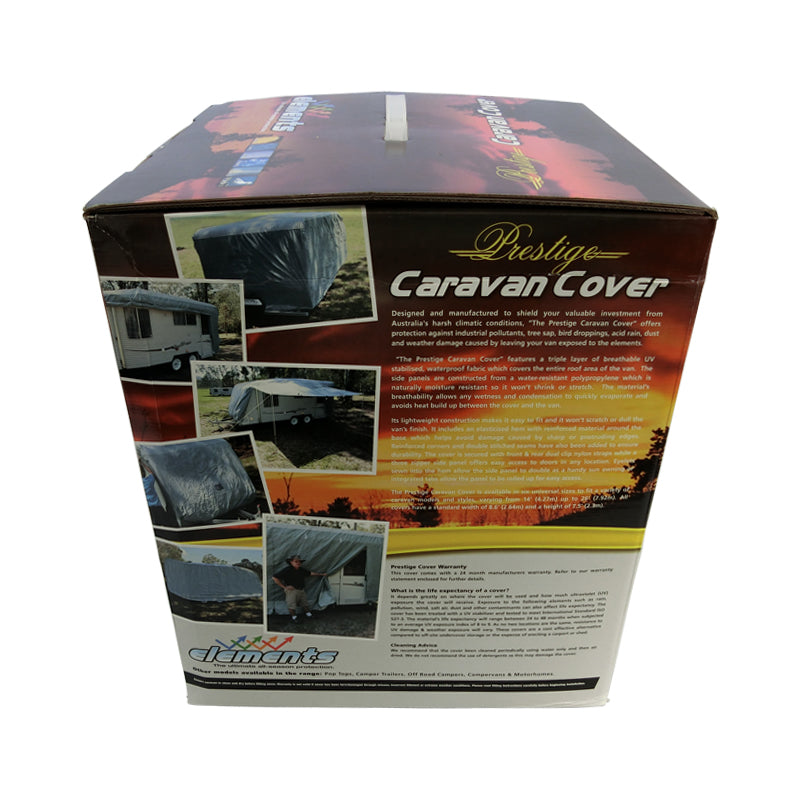 Prestige Caravan Cover 14Ft - 16Ft 4.3M - 4.8M Waterproof UV Protect CCV16