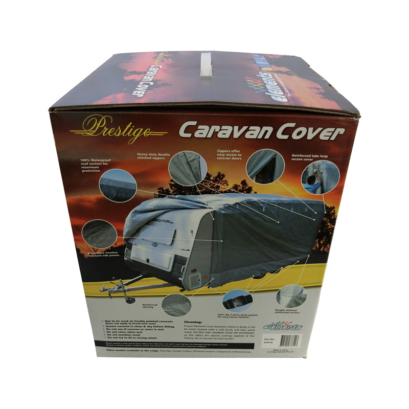 Prestige Caravan Cover 16Ft - 18Ft 4.8M - 5.4M Waterproof UV Protect CCV18