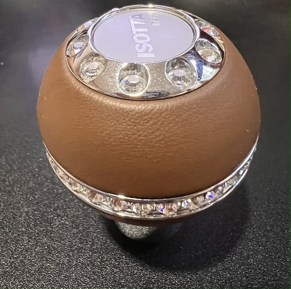 Urban Glow Enif Gear Shift Knob Brown with Swarovski Crsytals UG2447CHBR