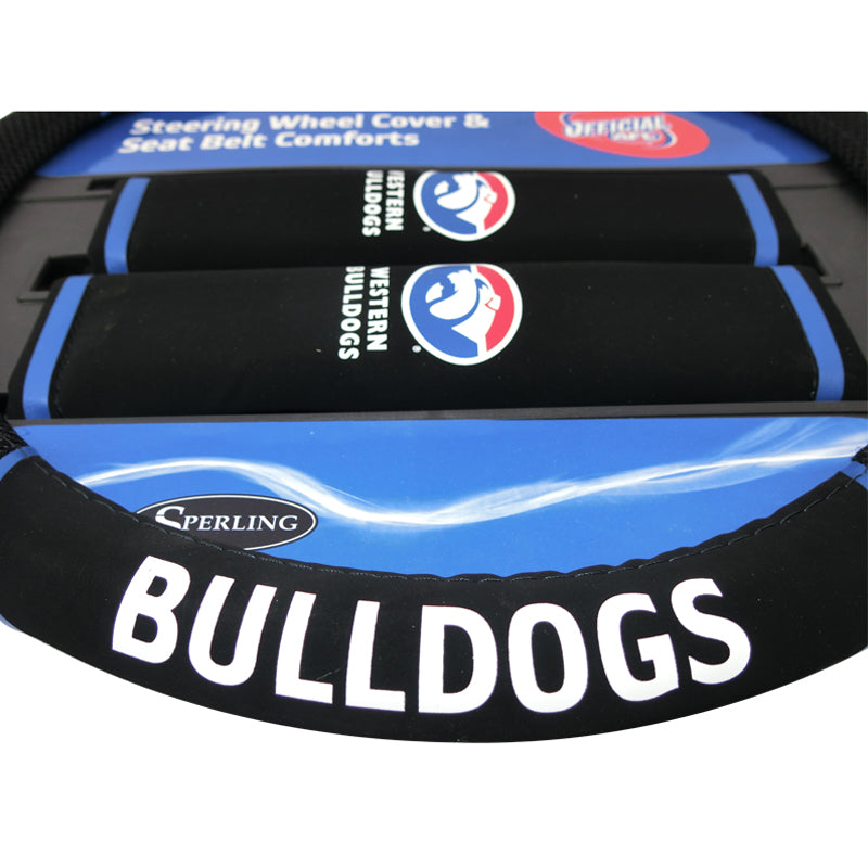 AFL Western Bulldogs Steering Wheel Cover